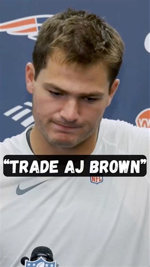 “Trade A.J. Brown” - Drake Maye Postgame Interview - Patriots vs Bears