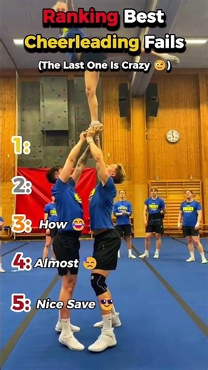 Ranking Best Cheerleading Fails 😂🥀