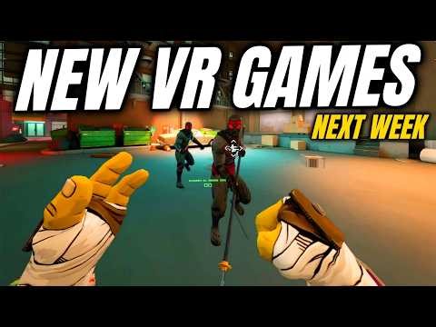 NEW VR GAMES COMING UP NEXT WEEK & VR GAMING NEW! For Meta Quest 3, PSVR 2 & PCVR (APRIL LAST WEEK)