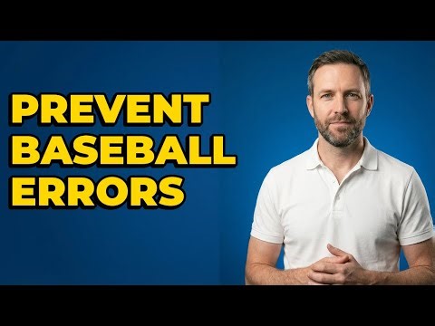 How Does a First Baseman's Receiving Prevent Errors?