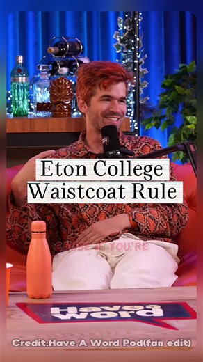 Part 10 | Eton College Waistcoat Rule 🎩🏫 #podcast #eton #british #culture #storytime