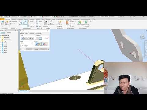 Toggle Clamp Design in Autodesk Inventor | Parts & Assembly Tutorial PART 09