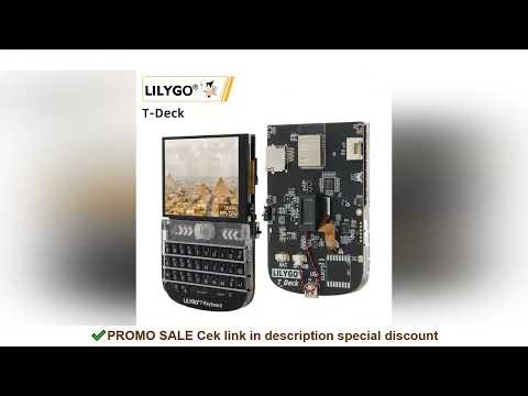 LILYGO T-Deck ESP32-S3 LoRa Module 2.8 inch LCD Development Board LoRaWAN Long Range 433MHz 868MHz 9