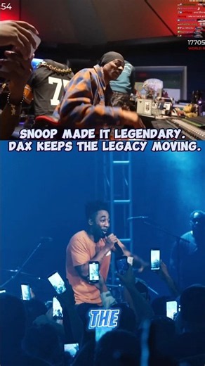 Dr. Dre and Snoop built the foundation.Dax is bringing that legacy into a new era ‪@Thatsdax‬#dax