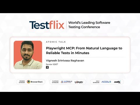 Playwright MCP: Turn Natural Language into Reliable Tests in Minutes | Vignesh Srinivasa Raghavan