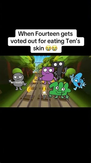 Fourteen gets voted off 😂😂 #bfdi