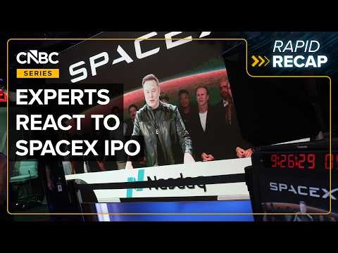 SpaceX surges after its historic IPO. Here's what experts are saying