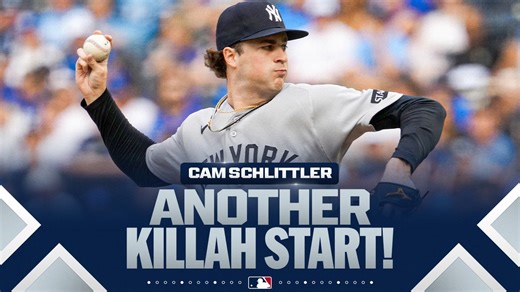 More DOMINANCE from MLB's ERA leader Cam Schlittler (6 IP, 6 Ks for Yankees hurler) | MLB Highlights