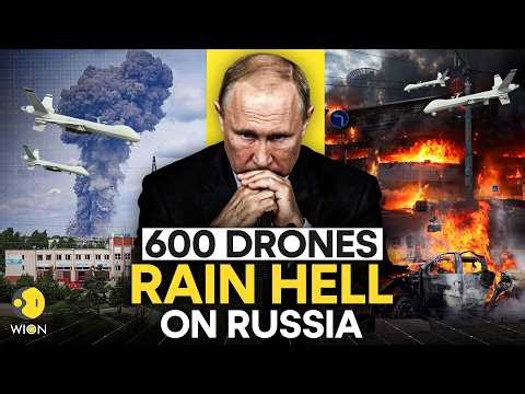 Russia-Ukraine War: Moscow Under Massive Drone Attack, 620 Drones Target Moscow Overnight | WION