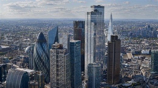 Ever seen London’s skyline this clear from above?