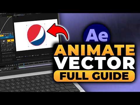 How To Animate Vector in After Effects (FAST & EASY) | Animate a Vector in After Effects