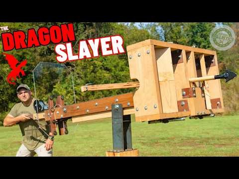 The Dragon Slayer Ballista (The World’s Biggest Crossbow !!!)