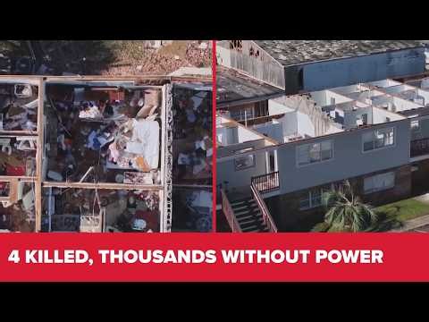 At least 4 people killed, thousands without power following Hurricane Isaias