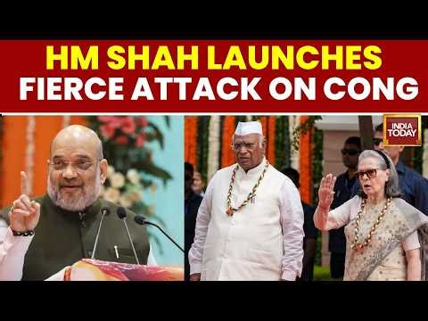 Amit Shah Attacks Congress Over Vande Mataram Row | PM Modi | Kharge | Sonia Gandhi | Rahul Gandhi
