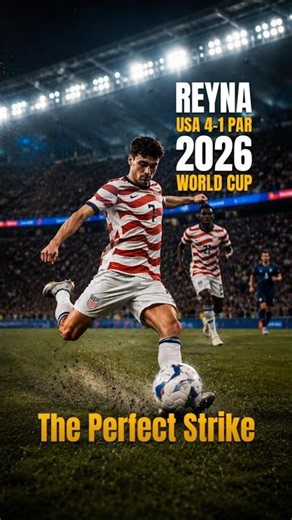 Gio Reyna's Perfect Strike 🤯 | USA vs Paraguay | FIFA World Cup 2026