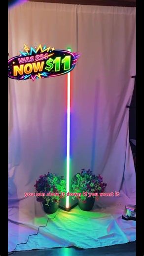 Smart RGB IC LED Floor Lamp - App & Remote