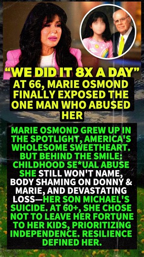 At 66, Marie Osmond Finally EXPOSED The One Man Who Abused Her #shorts #viral