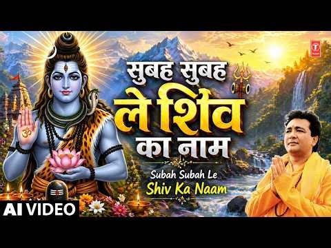 सोमवार Special शिव भजन Subah Subah Le Shiv Ka Naam | Morning Shiv Bhajan | HARIHARAN, GULSHAN KUMAR