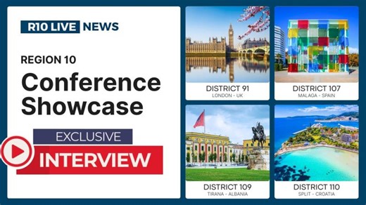 4 Districts, 1 Mission: The Region 10 Conference Showcase 🎤 | D109 Conference and Contests 2026-ALBANIA