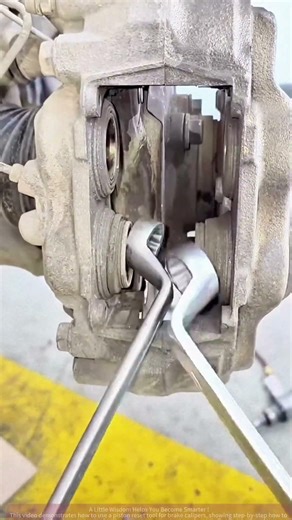 Brake Caliper Piston Reset Tool Demo: 3 Steps to Fix It, No More Trouble!