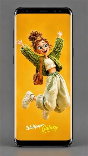 💙 Cute 3D Character Live Wallpaper 4K | AI Animated Wallpaper #shorts