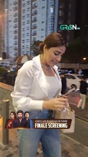 A Grand Night for a Grand Finale✨#shorts #shortsfeed #celebrities #ghulambashahsundri #greentv