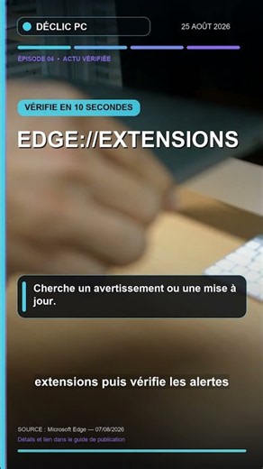 Edge peut bientôt désactiver certaines de tes extensions