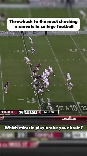 NFL Football's Biggest Miracle Plays