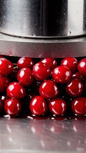 Cherry Explosion 🍒💥 | Hydraulic Press ASMR