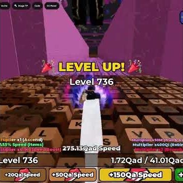 0 to MAX SPEED in +1 Speed Keyboard Escape Roblox! 🚀