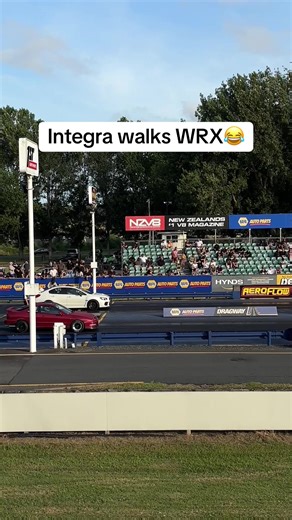 Integra Outperforms WRX in Drag Race Competition