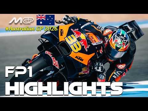 MotoGp Fp1 Highlights | 2026 Australian Grand Prix | MotoGp Highlights