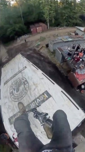 When you run out of talent on a pit bike 🙃