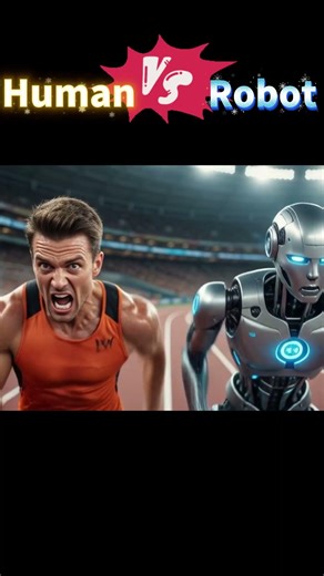 Human vs Robot in a Real Race — Shocking Result 🤯