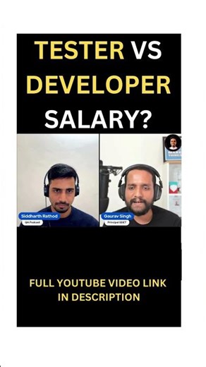 Software tester vs developer salary? #salary #developers #softwaretesting