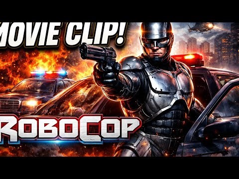 ROBOCOP First Fight Scene 🔥 Savage Beginning! #robocop#movieclips#hollywoodmovies#actionscene