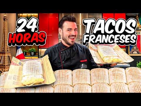 Un DIA trabajando HACIENDO TACOS FRANCESES | A tu P*TO ROLLO