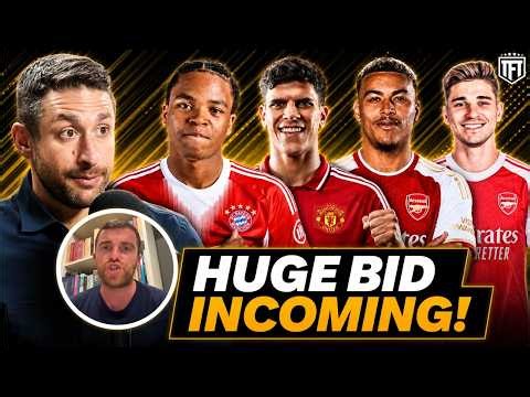 BOMBAS! Alvarez to Arsenal Deal🚨Rio Ngumoha WAR ⚠️Fernandes to Man Utd EXPECTED & Rogers HIJACK 🤔