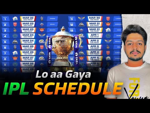 IPL 2026 - IPL Schedule 1st Update after Auction | Cricket Fatafat | EP 1620 | MY Cricket Production