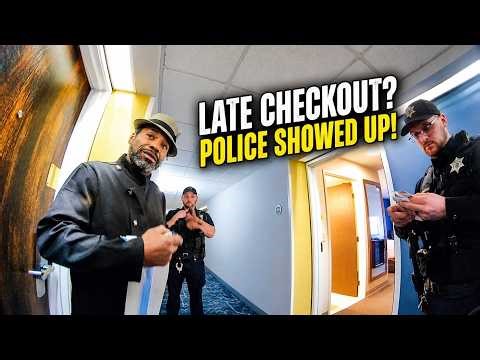Man Arrested After Hotel Overstay