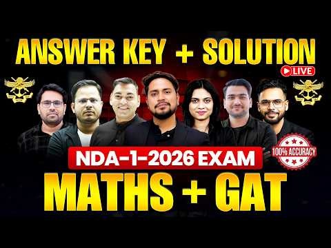 NDA 1 2026 Exam PAPER ANALYSIS🔥 | NDA 1 2026 Answer Key & Live Paper Discussion | Coach Sir #upsc