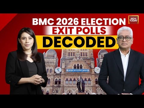 BMC Election 2026 Exit Poll Numbers LIVE | Mahayuti Vs MVA | Rajdeep Sardesai | Marya Shakil