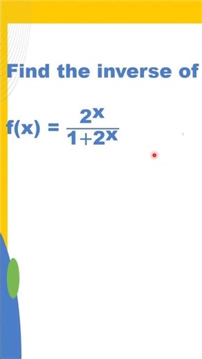 99% Students Fail This Inverse of Exponential Function