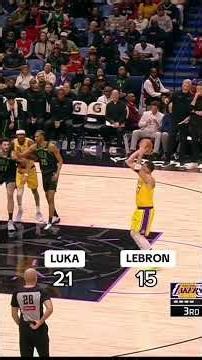Luka & LeBron each drop 30 points in New Orleans