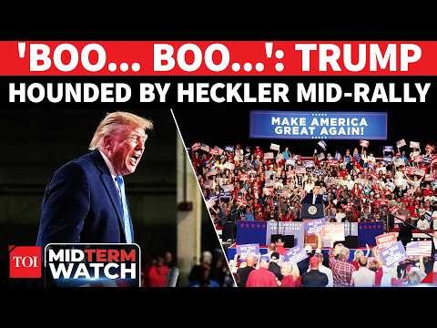 Trump 'Humiliated' By Heckler; Explosive Showdown At Midterm Rally; 'Ruined My Punchline For $250'