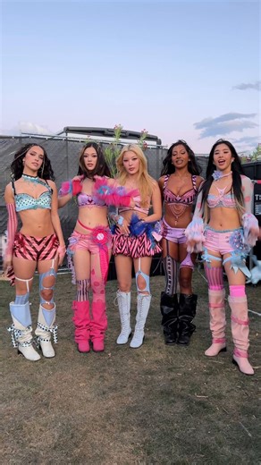 VF caught up with Katseye before their Coachella debut 🎡