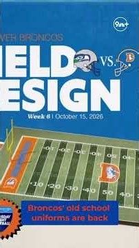 Broncos prepare for epic throwback uniform game vs. Seahawks
