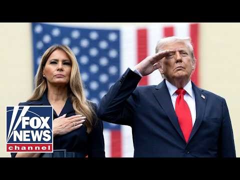 Trump, first lady honor military families ahead of Mother's Day