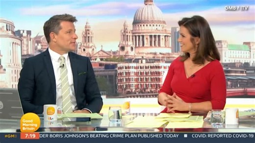 Susanna Reid announces it is her last day on GMB for a while
