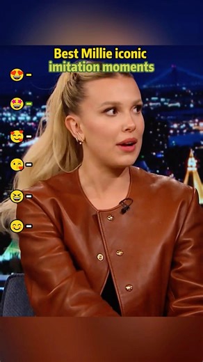Ranking Millie Bobby Brown's Imitation Moment.#MillieBobbyBrown